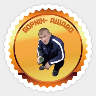 Gopnik Award Life of Boris Sticker